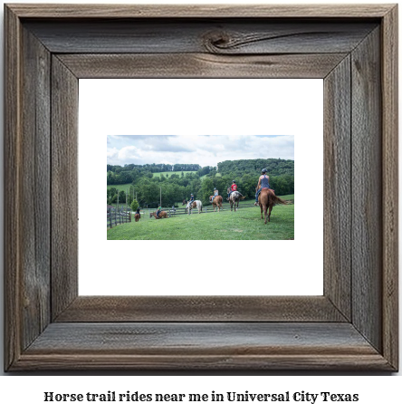 horse trail rides near me in Universal City, Texas